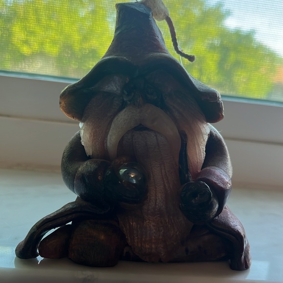 🧙🏽‍♂️WATERCOURSE WAX WORKS WIZARD TRULLS VINTAGE 1975🕯️CANDLE BY RICK BEDORE - Picture 6 of 16